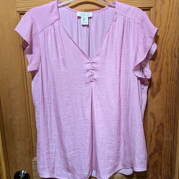 Rachel Zoe Pink "silky" Blouse - Picture 1 of 5